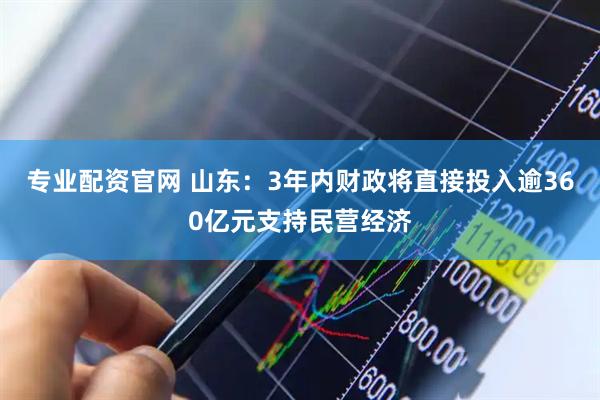 专业配资官网 山东：3年内财政将直接投入逾360亿元支持民营经济